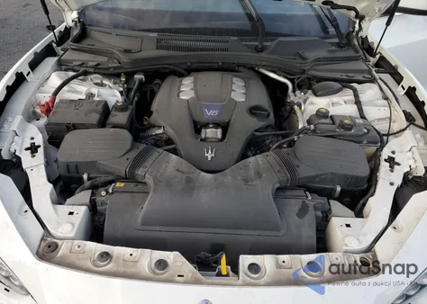 2016 Maserati Ghibli S z USA, uszkodzony, nr VIN ZAM57RSA6G1189765